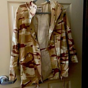 Forever 21 camouflage coat